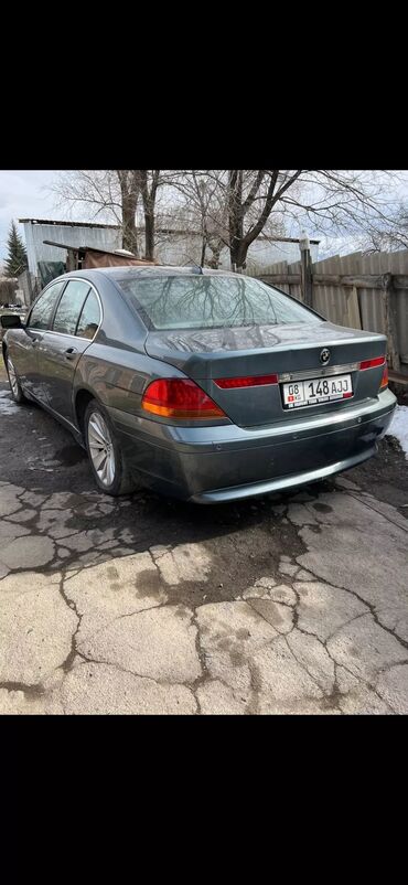авто телега: BMW 7 series: 2002 г., 4.4 л, Автомат, Бензин, Седан
