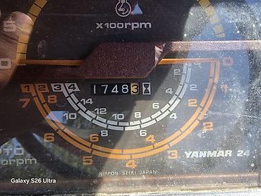YANMAR Мини-тракторлор: Японский Трактор-алдында копшасы менен Янмар 24 ат күчү мото час — 6