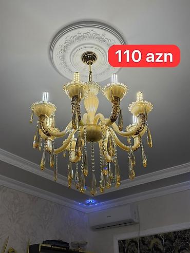 qazan tavalar: Led Çılçıraq, 4 və daha çox lampa — 1
