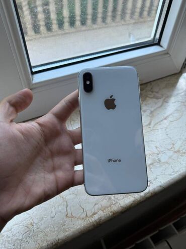 iphone x silver: IPhone X, 256 GB, Gümüşü, Face ID