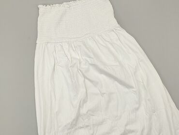 spódnice biała długie: Skirt, S (EU 36), condition - Good