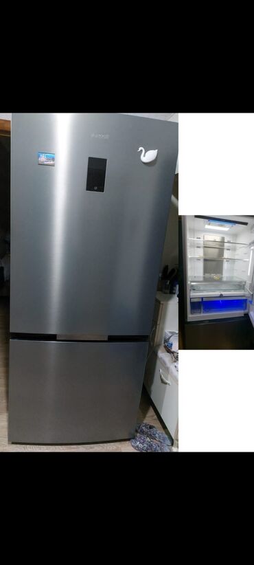 arçelik kondisioner: Б/у Холодильник Arcelik, No frost, Двухкамерный, цвет - Серый