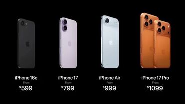 раскладные телефоны: IPhone 17 Pro, Новый, 512 ГБ