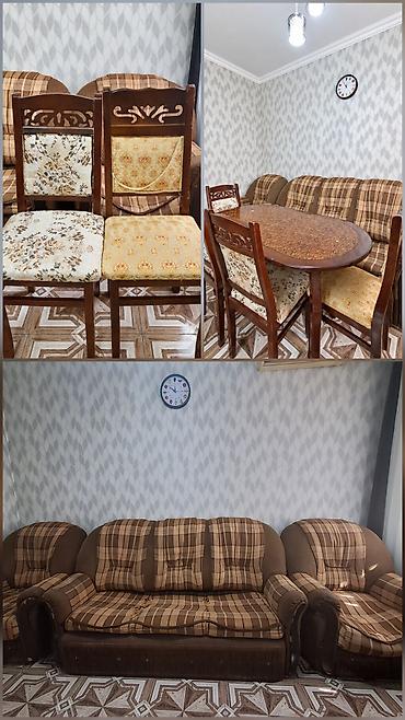 Qonaq otağı mebeli satılır (Divan, masa və stullar) Təcili qonaq
