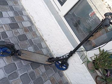 2 tekerli scooter: Şəhər üçün böyük təkərli kick skuter - Mexaniki (elektriksiz) skuter — 2