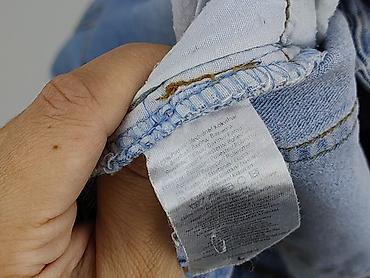 bell bottom jeans: Spódnica damska, rozmiar L — 5