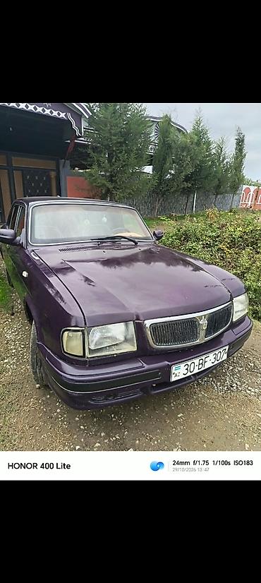 avtomobil ustu cadir: GAZ Volga sedan - Kuzov: bənövşəyi rəng, 4 qapı, klassik Volga — 5