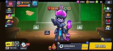 brawl pass: Аккаунт Brawl Stars - Трофеи: 15 090 - Уровень профиля: 70+ - Боёвцы — 1