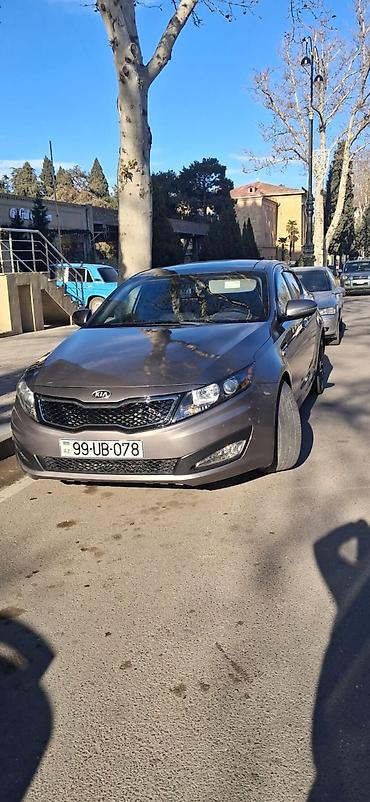 gen: Kia Optima sedan - Kuzov: 4 qapılı sedan, boz-metallic rəng - — 2