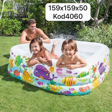 Hovuzlar: Yeni Şişmə Hovuz Intex, 1.1 - 2 m, 201 - 500 l