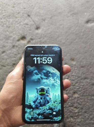 iphone 11 yaşıl: IPhone 11, 128 GB, Qara, Barmaq izi, Face ID