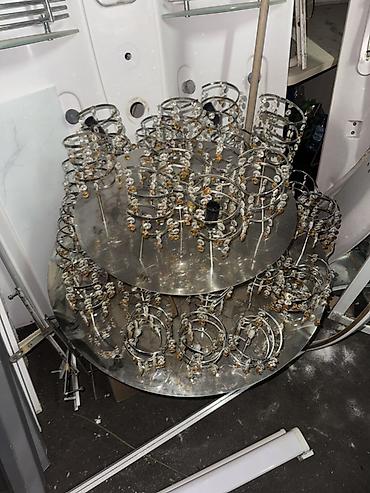 damci: Çılçıraq, 10 və daha çox lampa, Metal — 2