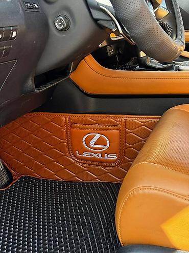 коврики лексус рх 350: 5D Экокожа Полики Для салона Lexus, цвет - Черный, Новый, Самовывоз — 3
