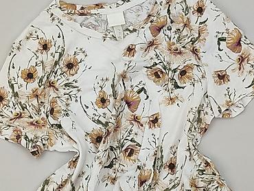cold shoulder bluzka: H&M, T-shirt damski, rozmiar M — 1