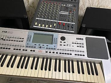 Musiqi alətləri: Salam komplekt sintezator aparat yamaha kalonkalar satılır — 10