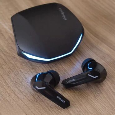 Qulaqcıqlar: Yeni Simsiz (Bluetooth) Qulaqcıqlar, Lenovo, rəng - Qara