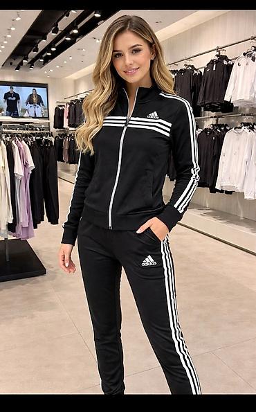 mts satici za decu: Adidas ženski trenerki komplet - Dvodijelni set: gornji dio sa — 3