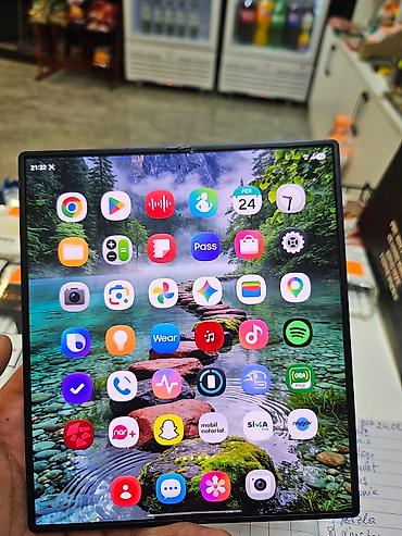 Samsung Galaxy Z Fold 6, 256 GB, rəng - Göy, Barmaq izi lalafo.az -da Samsung Galaxy Z Fold 6, 256 GB, rəng - Göy, Barmaq izi