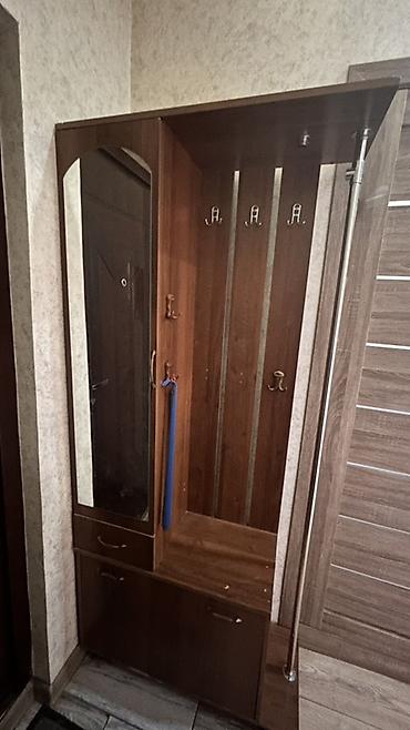 домашняя горка: Гарнитур для прихожей, Б/у, Шкаф, ДСП, Самовывоз, цвет - Коричневый — 1