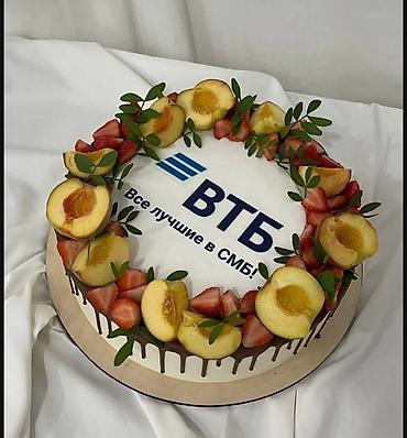 Азык-түлүктөр: Принимаем заказы торт на корпоративе Натуральный крем и вкусные — 5