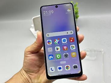 нота: Redmi, Redmi Note 14, Б/у, 256 ГБ, цвет - Голубой, 2 SIM — 2