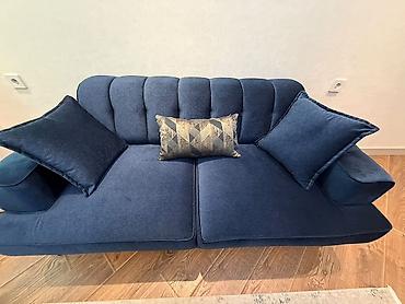 ag qara sekiller instagram: Məhsul: İki nəfərlik yumşaq divan - Rəng: Tünd göy (navy) - Material — 2