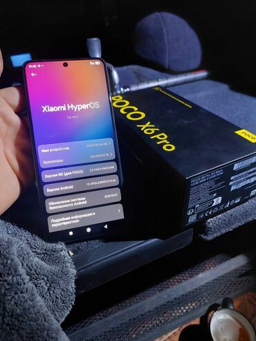 недорогие пк: Poco X6 Pro 5G, Колдонулган, 512 ГБ, 2 SIM
