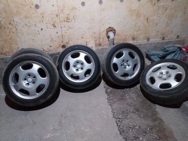 купить коврики резиновые в машину: Колеса в сборе 225 / 55 / R 17, Лето, Б/у, Комплект, Легковые, Литые, отверстий - 5