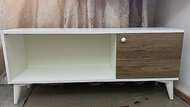 Mebel: Müasir TV altlığı / konsol - Dizayn: Minimalist skandinaviya