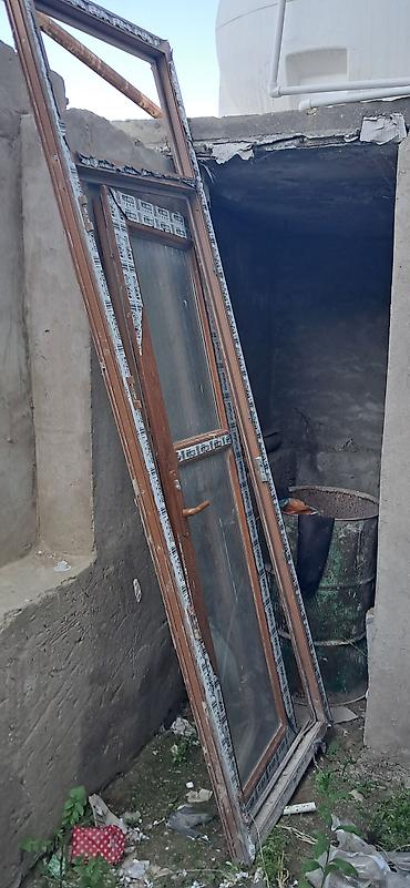 plasti̇k pəncərə: Salam 4 qapi 80sm eni hunduru 240 4pencere 3ededi 110sm eni hunduru — 3