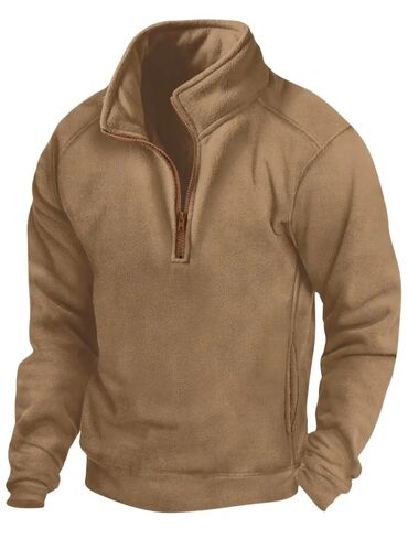 ветровка мужская: Мужская толстовка, 8XL (EU 56), Massimo Dutti, Новый, цвет - Бежевый, Самовывоз