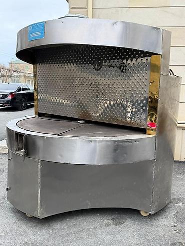 Sənaye tipli dönərli lavaş/çörək bişirmə sobası - Material: tam