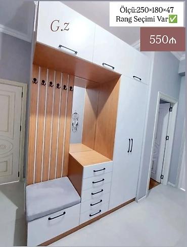 sfaner satilir: *Dəhliz Dolabı 550Azn* ✔️İstehsal Rusiya Laminat 18/lik qalınlıqda — 1