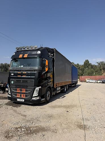 волво фш16: Volvo FH тягач с тентованным полуприцепом - Модель: Volvo FH — 2