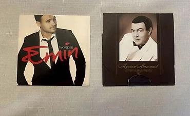 kaset: Musiqi disk kolleksiyası – 2 ədəd CD qaynar qutuda. - Emin – “Wonder” — 1