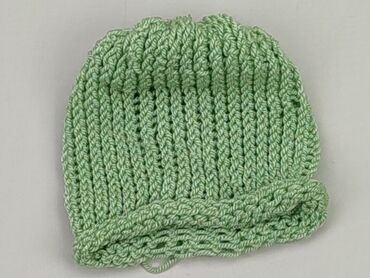 zielona czapka z pomponem: Czapeczka, stan - Dobry