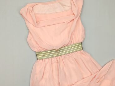 różowa długa sukienki: Dress, M (EU 38), condition - Good