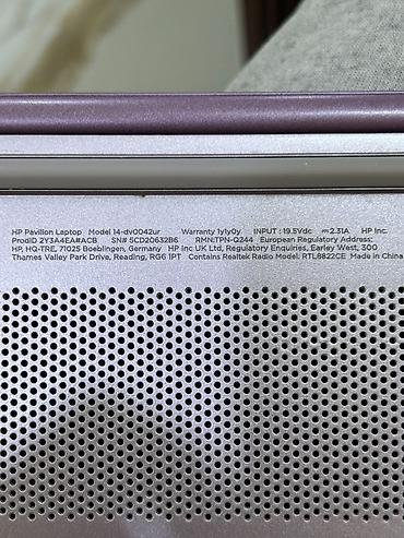 hp model rtl8821ce: HP Pavilion 14-dv0042ur noutbuk - Rəng: bənövşəyi (korpusda “Save the — 4