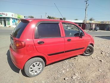kirgiz auto: Daewoo Matiz: 2000 г., 0.8 л, Механика, Бензин, Хэтчбэк — 1