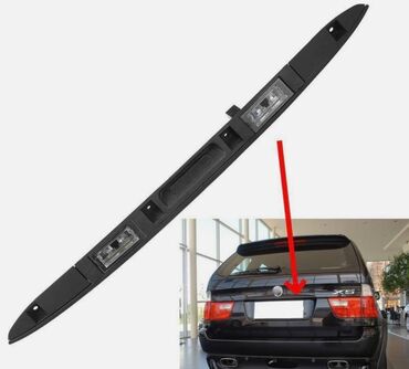 Digər baqaj aksesuarları: BMW X5 E53 üçün baqaj düyməsi+ 2 ədəd nömrə işığı ( lambickalari — 10