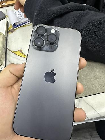 IPhone 14 Pro Max, цвет Space Black АКБ мененый - Экран 6.7" Super