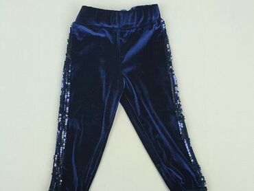 spodnie dresowe niebieskie: Spodnie dresowe, 2-3 lat, 98, stan - Bardzo dobry