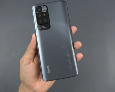xiaomi redmi note 9 pro qiymeti: Redmi 10 (2022), 128 GB, rəng - Qara, Sensor, Barmaq izi, Simsiz şarj