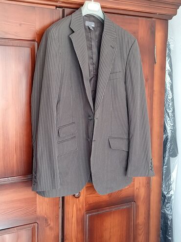 Odela: Sako, M (EU 50), H&M, bоја - Braon, Pamuk — 2