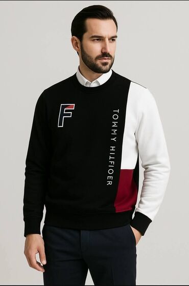 Duksevi: Muški duksevi – Moncler i Tommy Hilfiger - Modeli: klasični kružni — 2