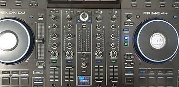 Kontrollerlər: Denon DJ Prime 4+ — İdeal vəziyyətdə, tam hazır DJ setapı Peşəkar — 4