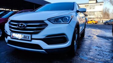 Kia: Hyundai Santa Fe: 2018 г., 2.4 л, Автомат, Бензин, Внедорожник