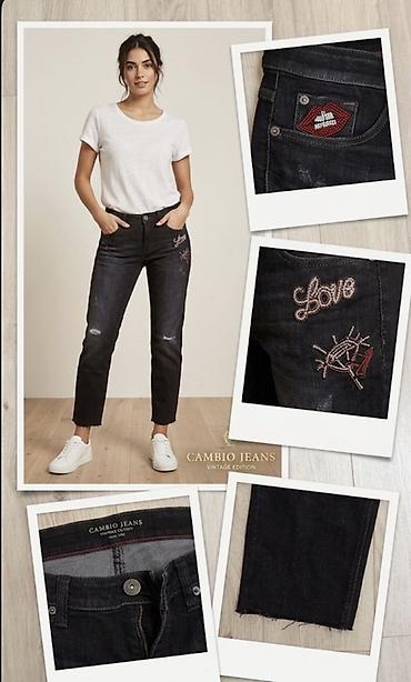 jeans: CAMBIO JEANS Vintage Edition — женские джинсы 46-48 одевала пару раз — 1