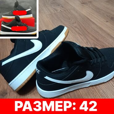Кроссовки и спортивная обувь: Мужские кроссовки, 42, Nike, Новый, цвет - Черный, Самовывоз at lalafo.kg Кроссовки и спортивная обувь: Мужские кроссовки, 42, Nike, Новый, цвет - Черный, Самовывоз