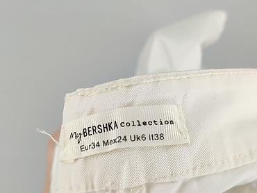 dungarees pull and bear: Bershka, Spodnie materiałowe damskie, rozmiar XS — 5